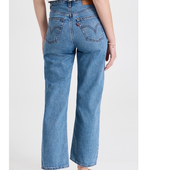 Levi's Ribcage Straight Ankle Jeans Size 30 - Picture 3 of 15